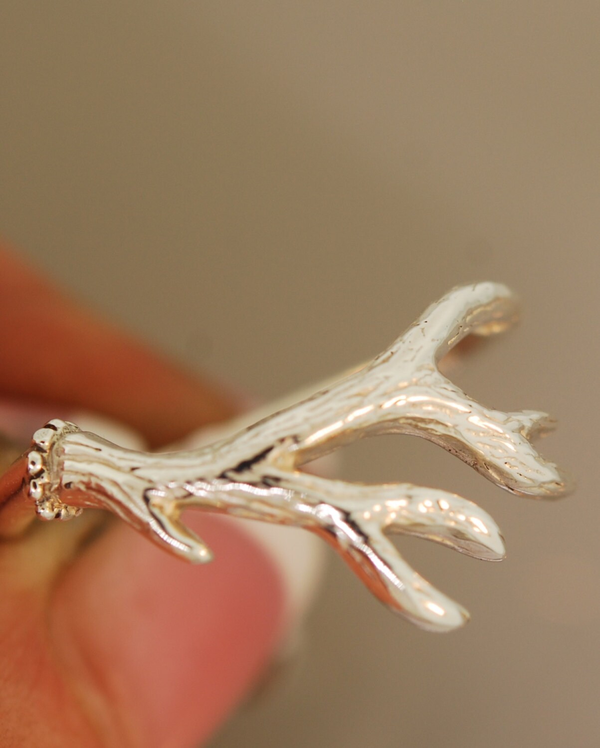 Mountain Antler Ring Set