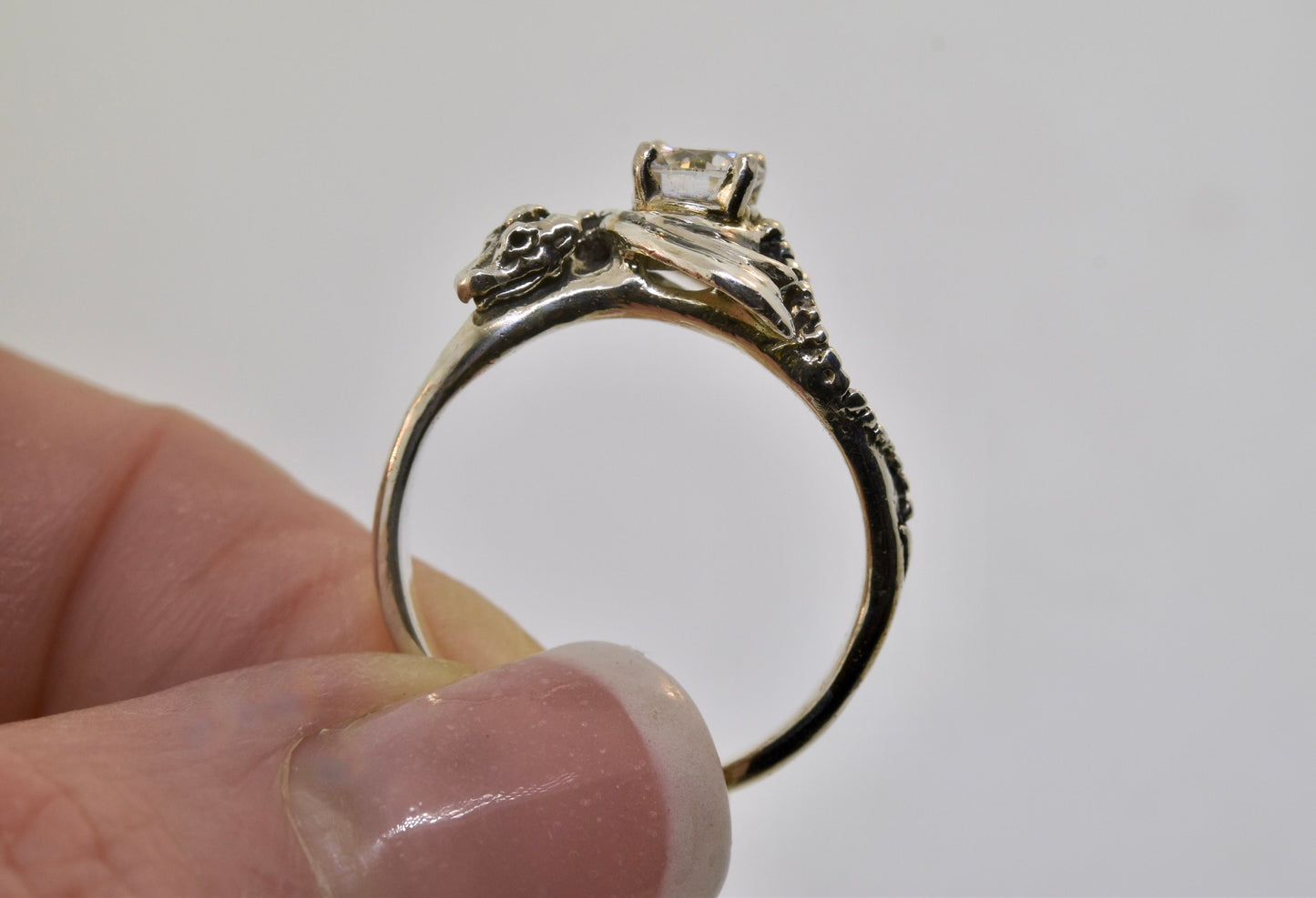 Baby dragon, engagement ring