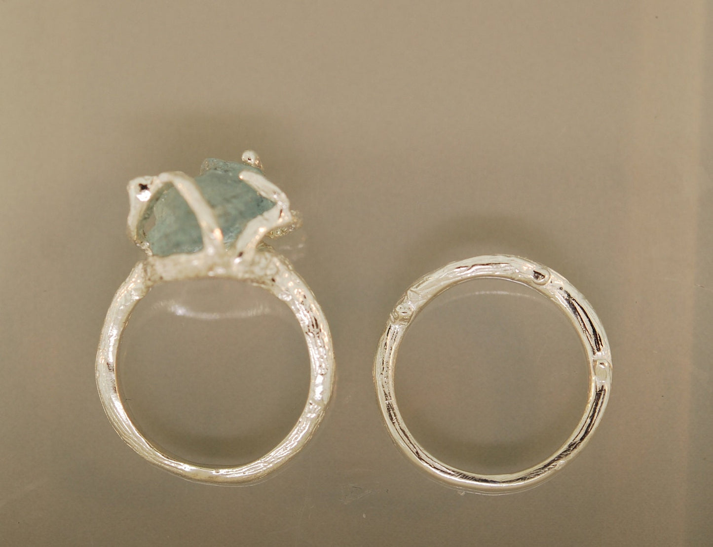Branchy Aquamarine raw stone aquamarine