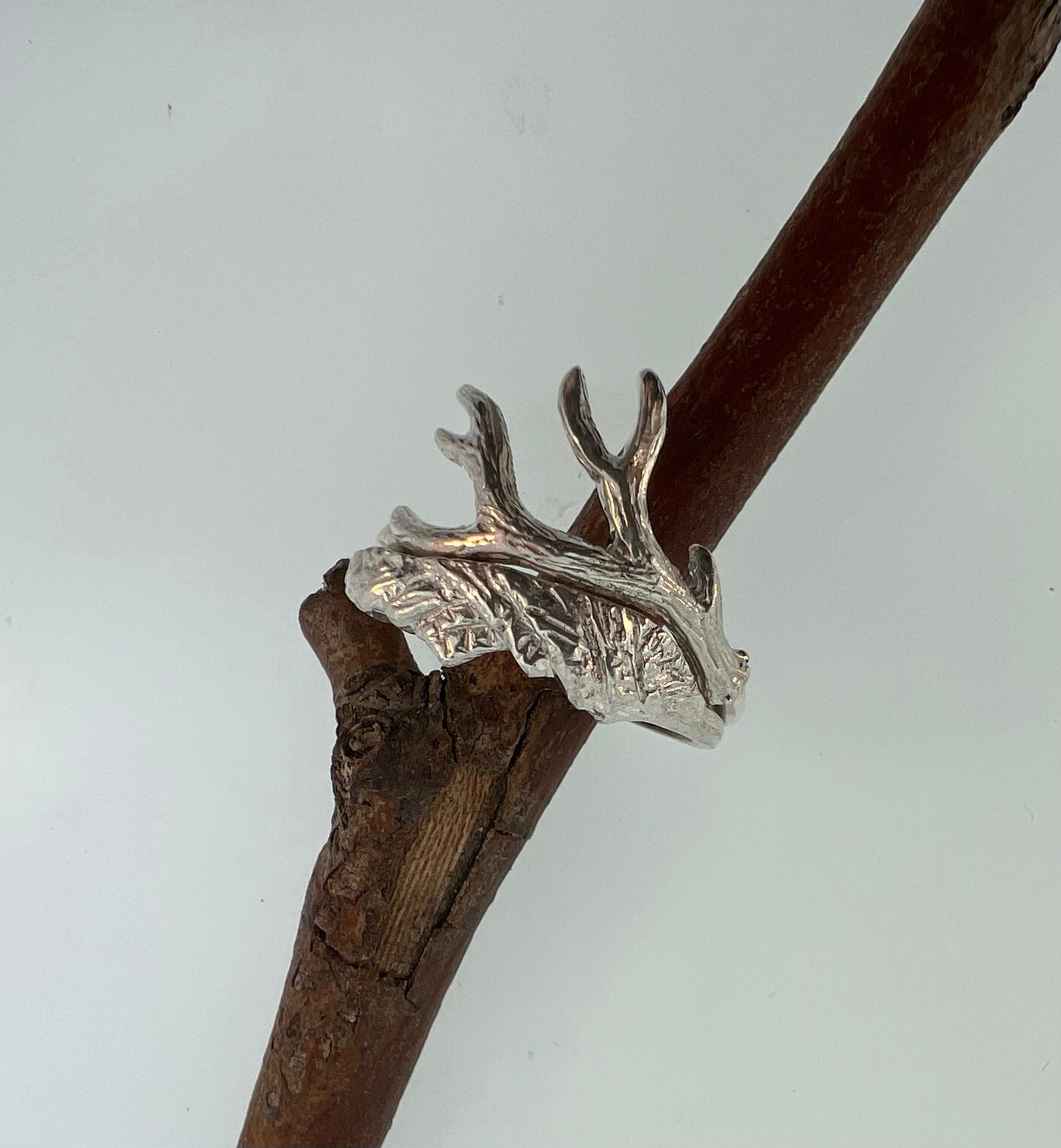 Mountain Antler Ring Set
