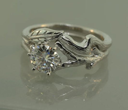Single Leaf Ring Set