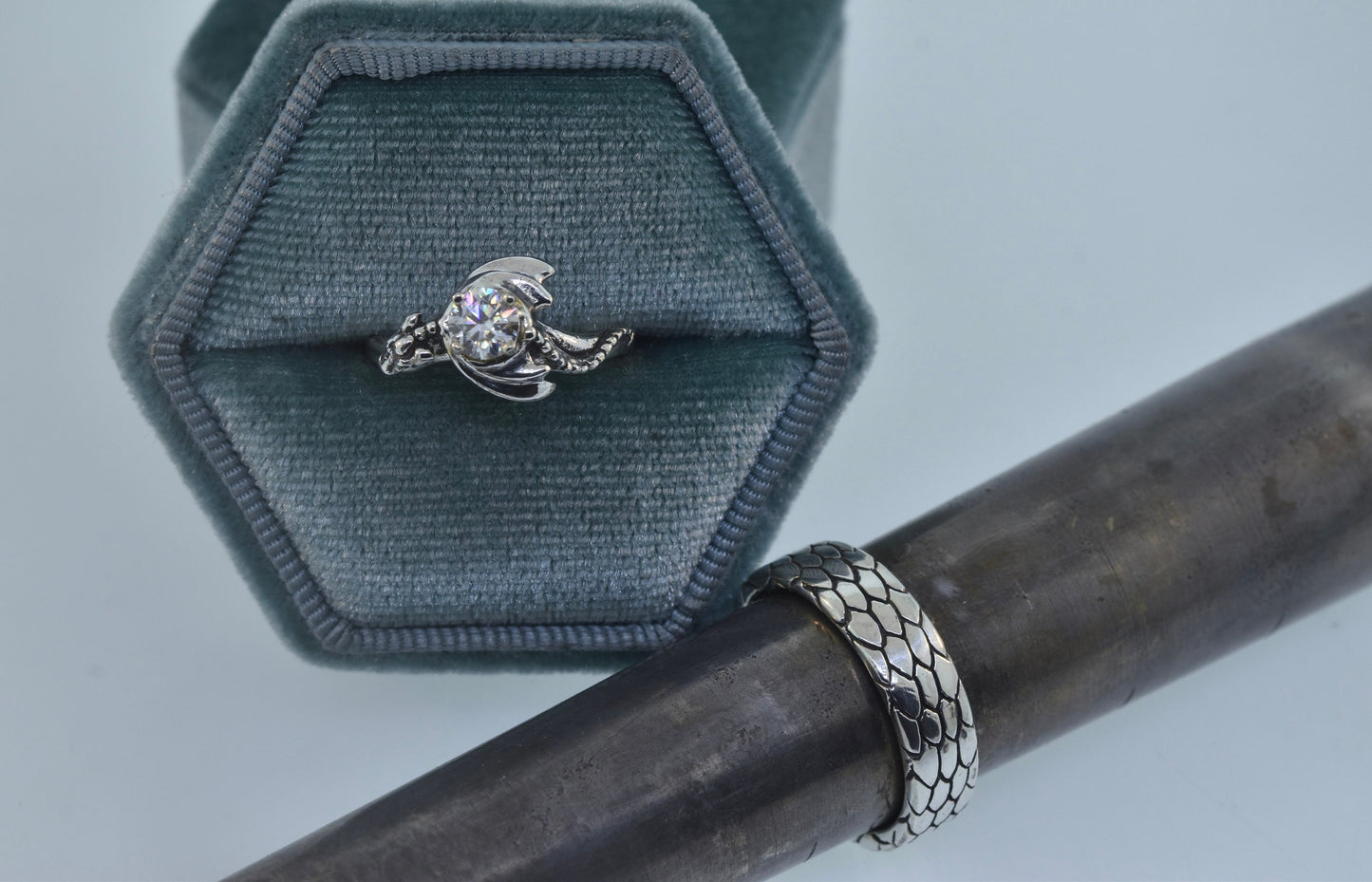 Baby dragon, engagement ring