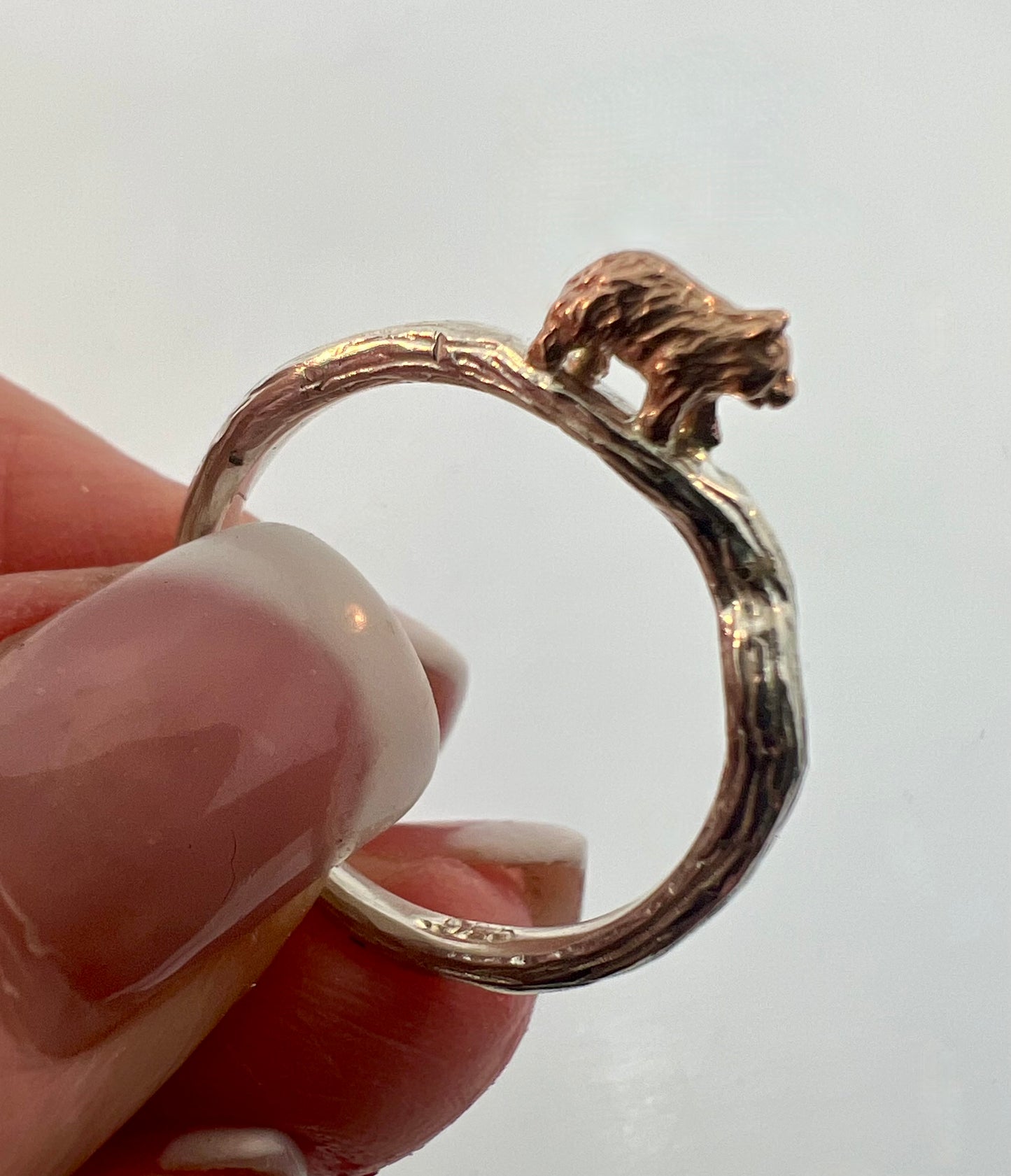 Not Your Ordinary Bear Ring Set