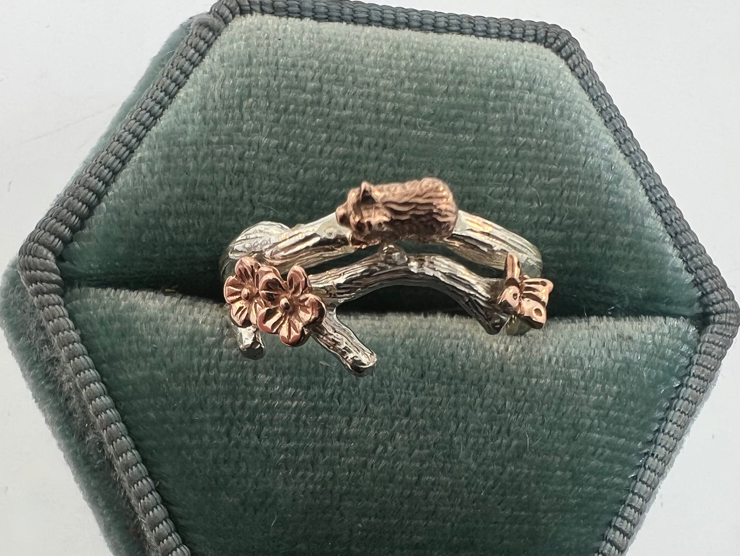 Not Your Ordinary Bear Ring Set
