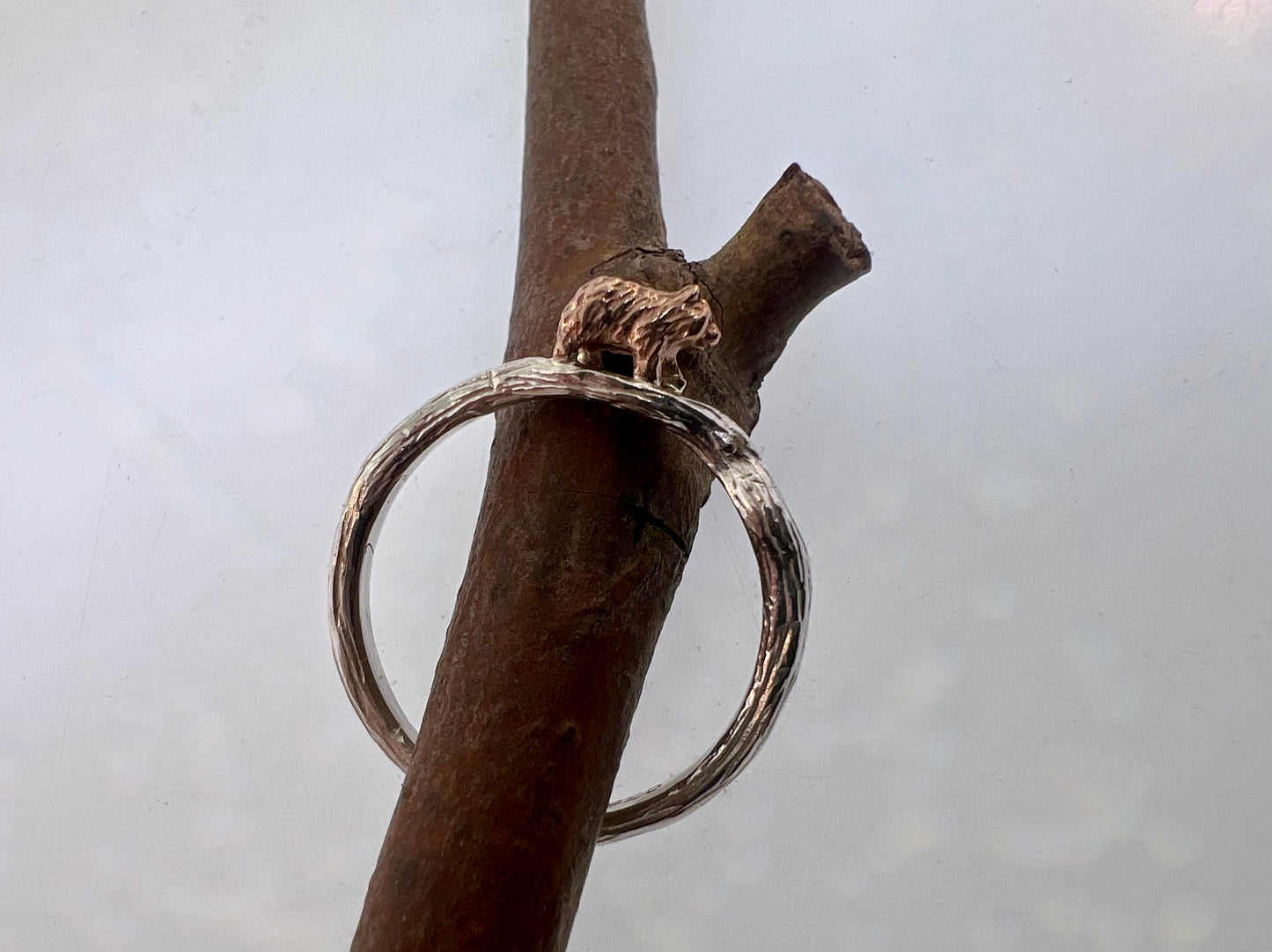 Not Your Ordinary Bear Ring Set