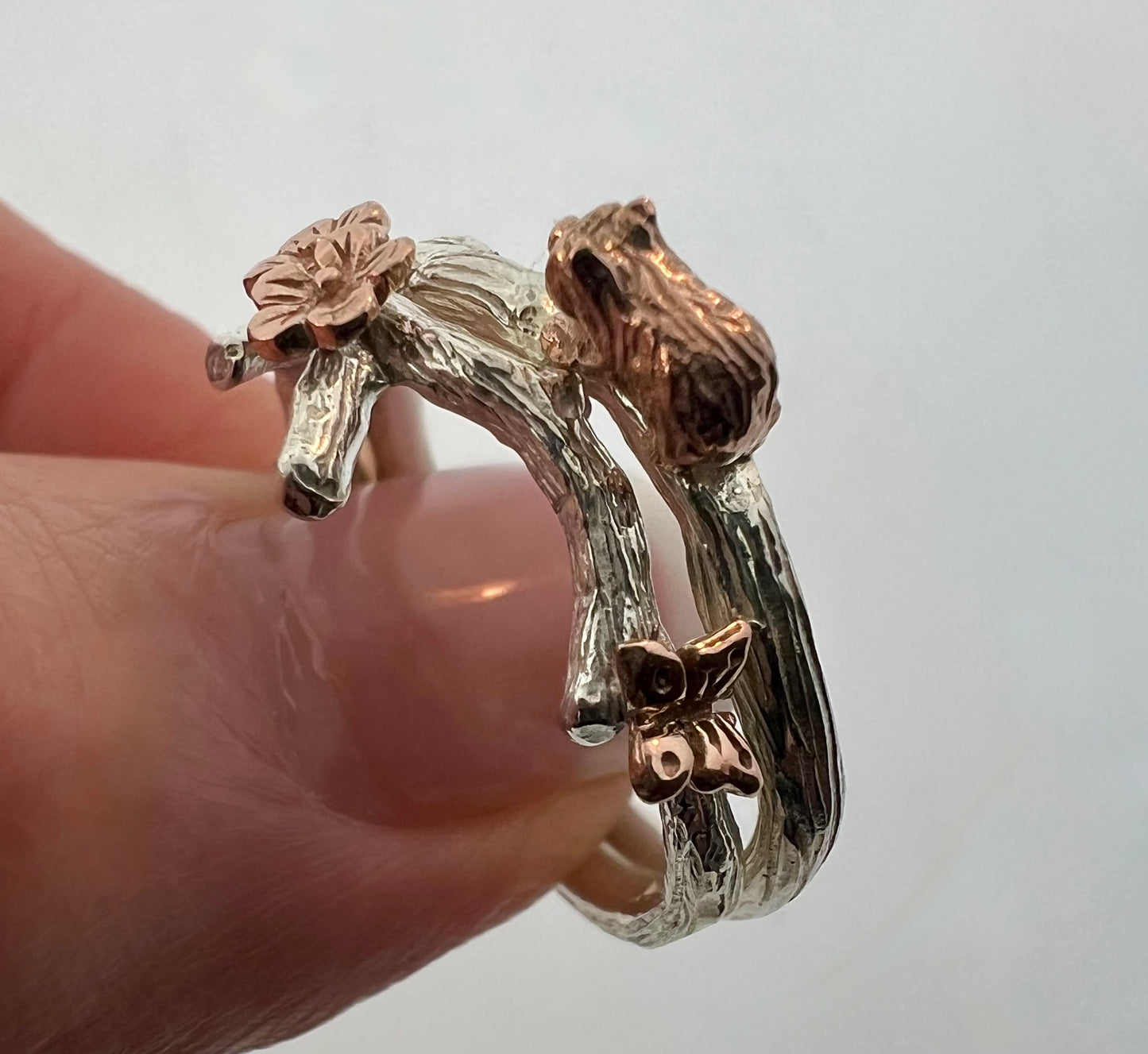 Not Your Ordinary Bear Ring Set