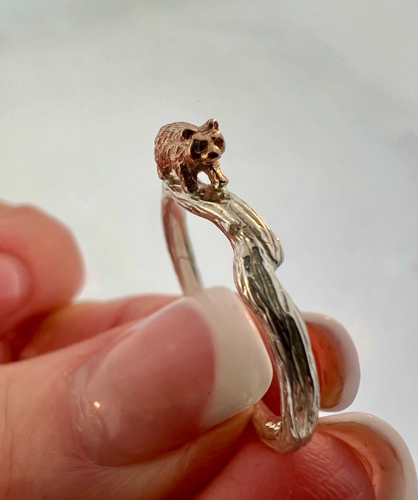 Not Your Ordinary Bear Ring Set