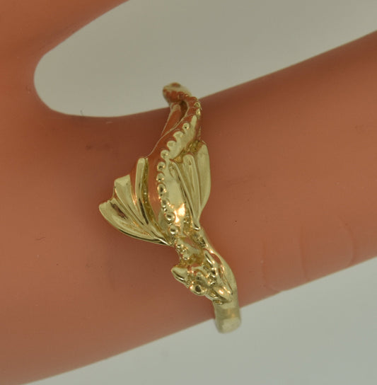 Baby Dragon Ring, 10 karat gold