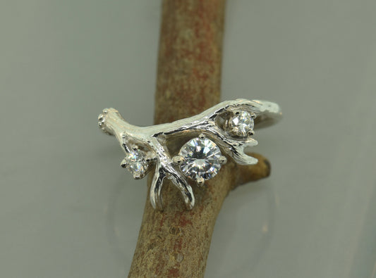 Antler Ring Diamond Ring