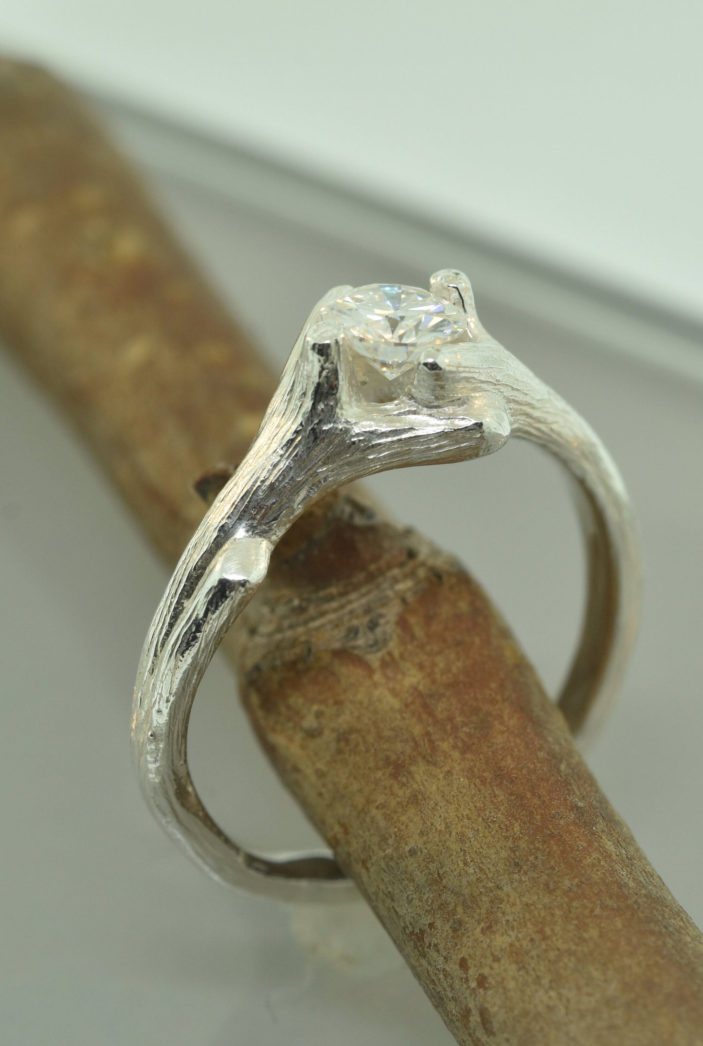 Sculpted Branches with Diamond